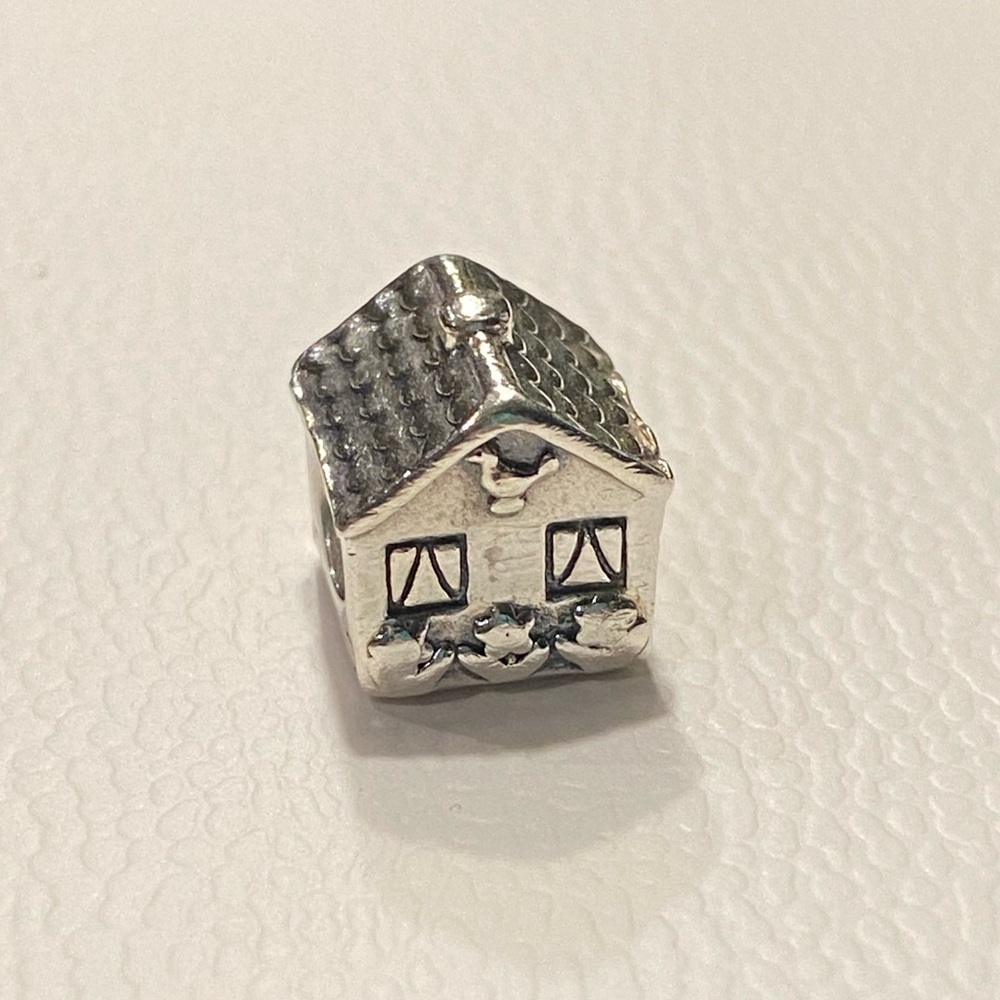 Authentic Pandora Sterling Silver Home Sweet Home Charm